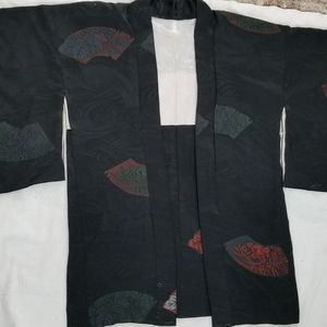 Vintage Handmade silk Japanese Haori
